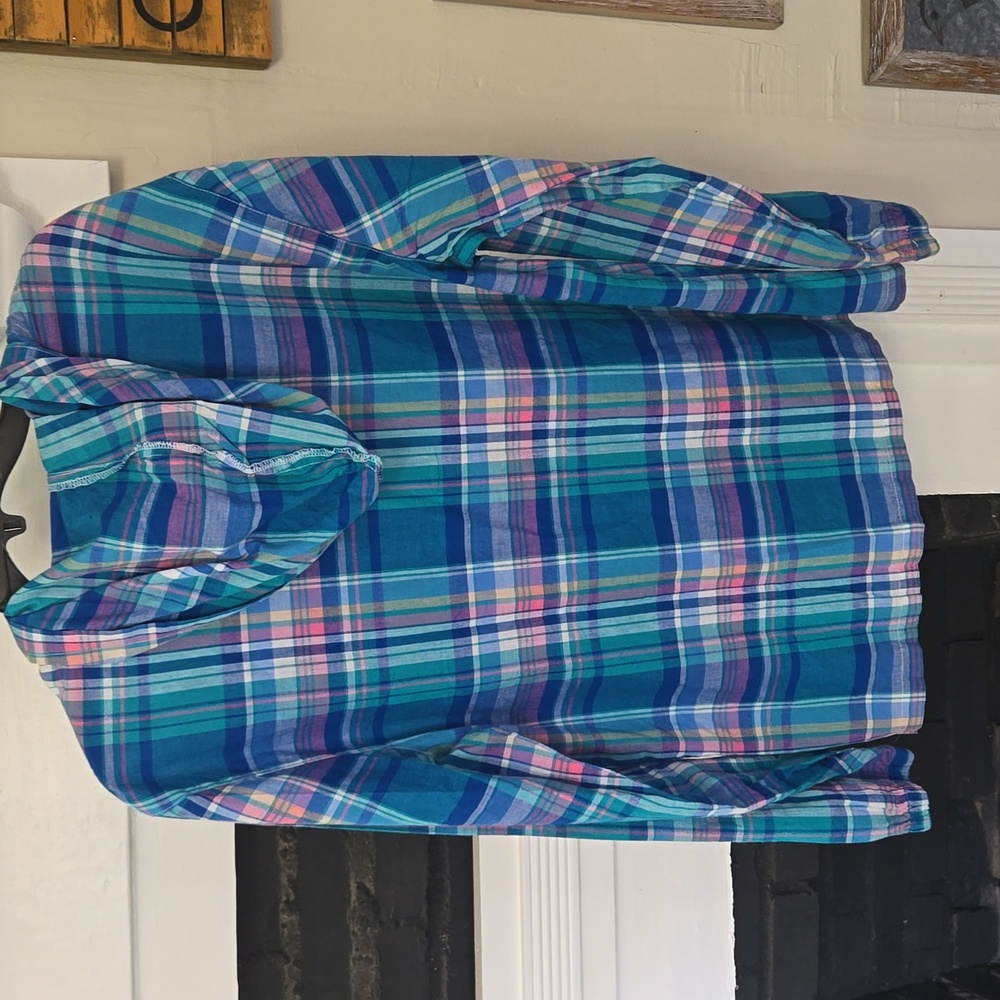 Crown & Ivy long sleeve hoodie shirt - Picture 8 of 9